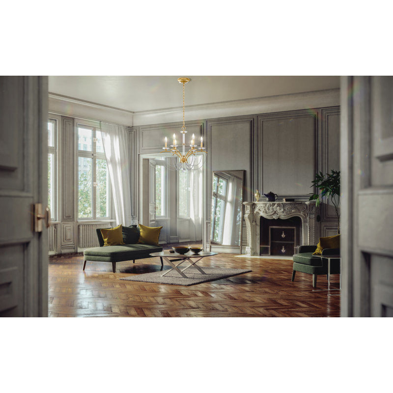 Priscilla 6 - Light Chandelier