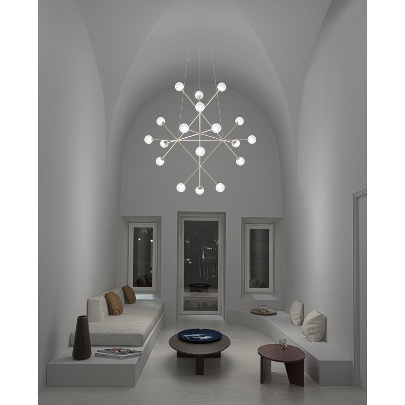 Proton 18 - Light LED Chandelier