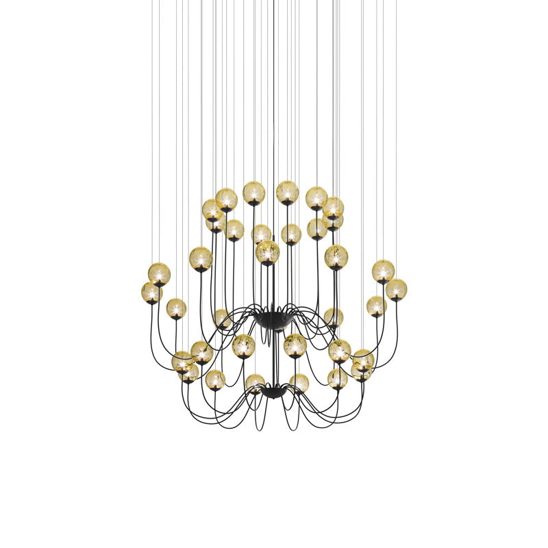 Puppet Suspension 36P Smoky Transparent Glossy Chrome G9 Ul