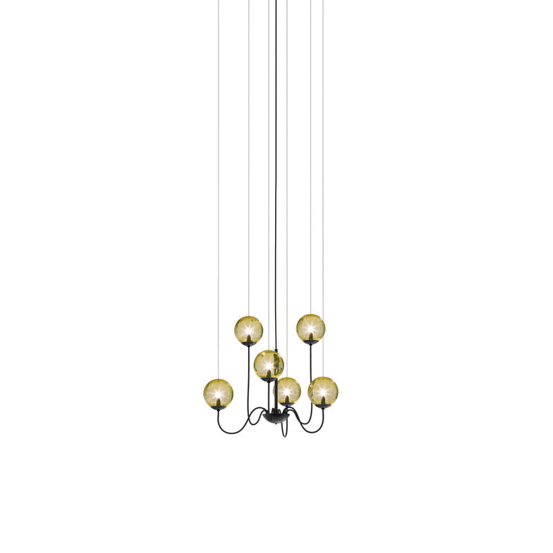 Puppet Suspension 6P Smoky Transparent Matt Black 1 G9 Ul