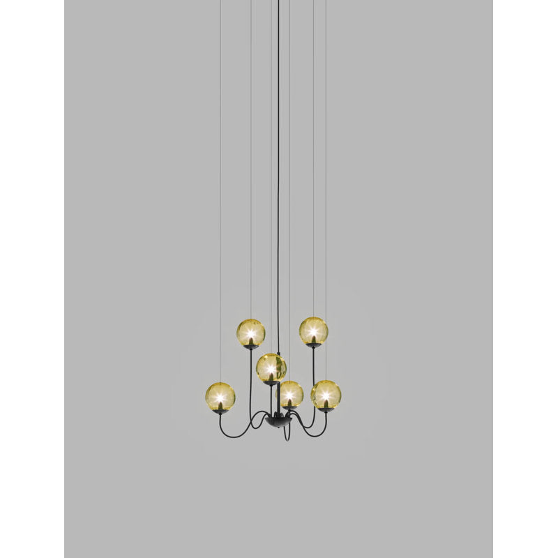 Puppet Suspension 6P Smoky Transparent Matt Black 1 G9 Ul