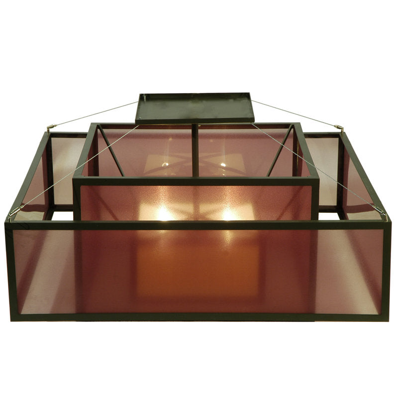 Quadrato 4 - Light Semi Flush Mount