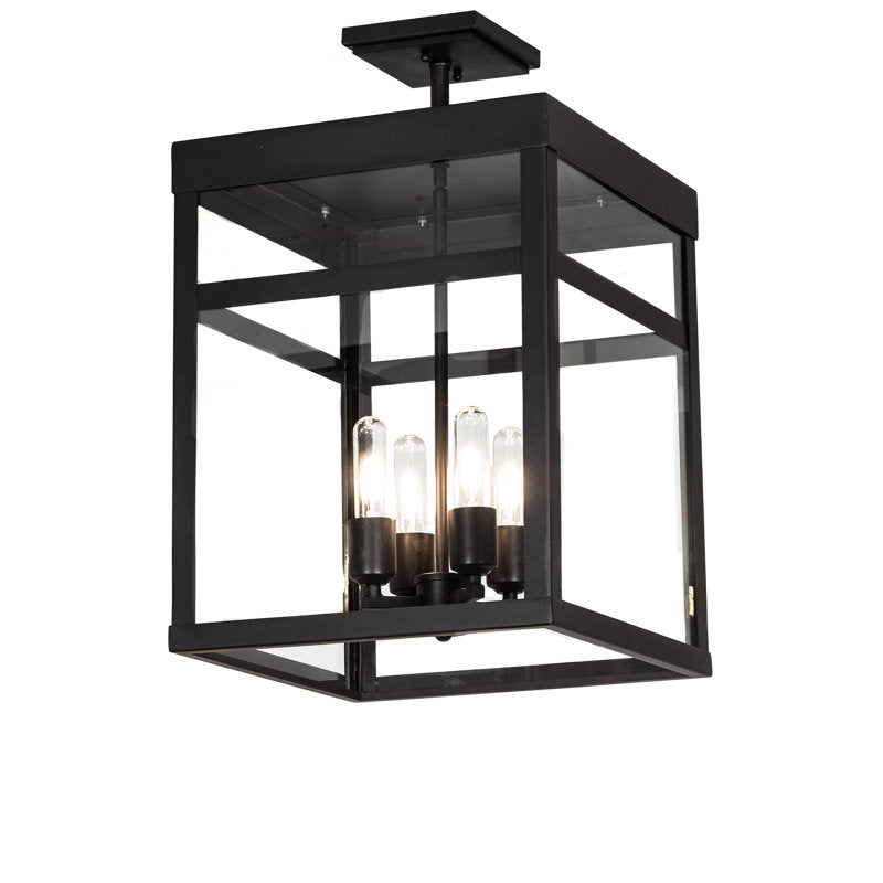 Quadrato 4 - Light Semi Flush Mount