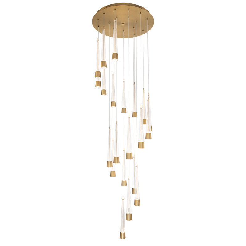 Quill Round Multi-Light 4-CCT Pendant