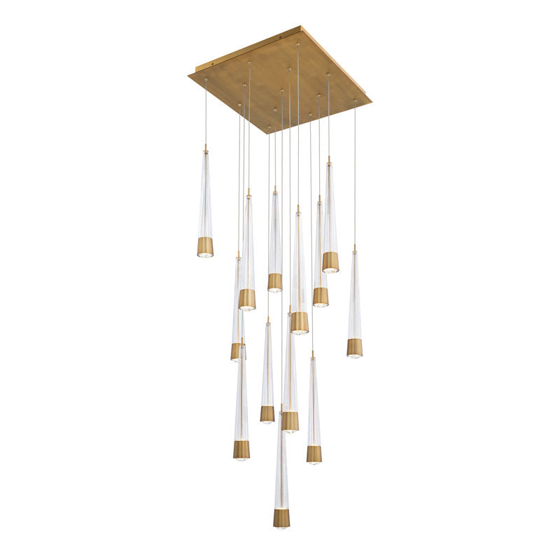 Quill Square Multi-Light 4-CCT Pendant