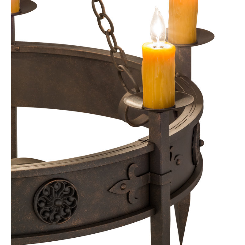 Ranchester 6 - Light Chandelier