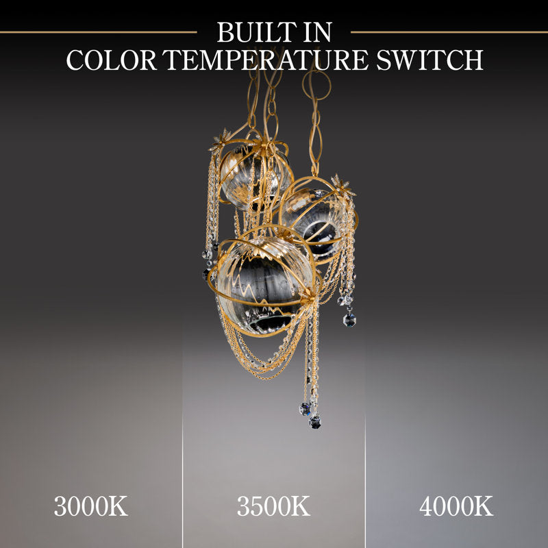 Revere 3 - Light LED Chandelier