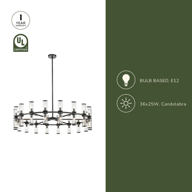 Revolve 36 - Light Chandelier