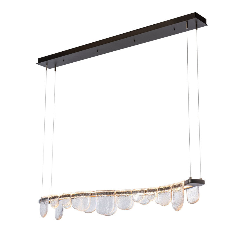 Riverbed LED Pendant - Bronze