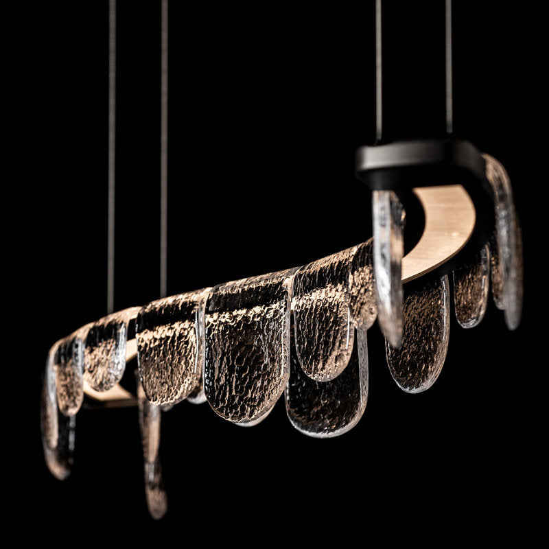 Riverbed LED Pendant - Bronze
