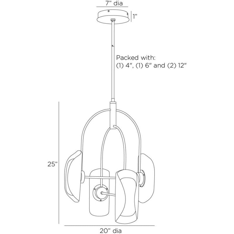 Roll Chandelier