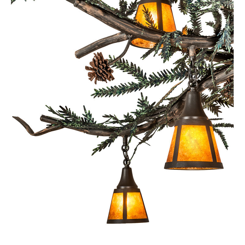 Rustic Lodge 10 - Light Chandelier