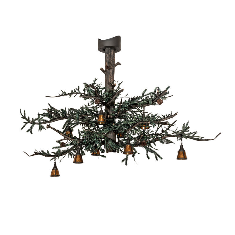Rustic Lodge 10 - Light Chandelier