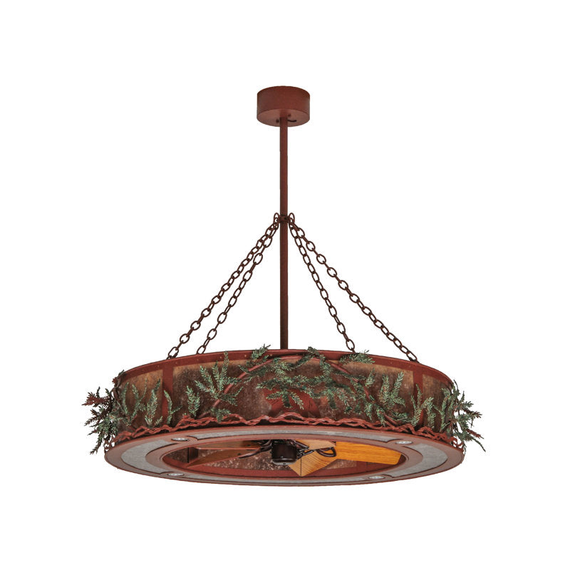 Rustic Lodge 12 - Light Chandelier