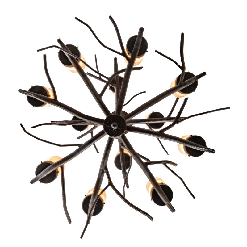 Rustic Lodge 12 - Light Chandelier