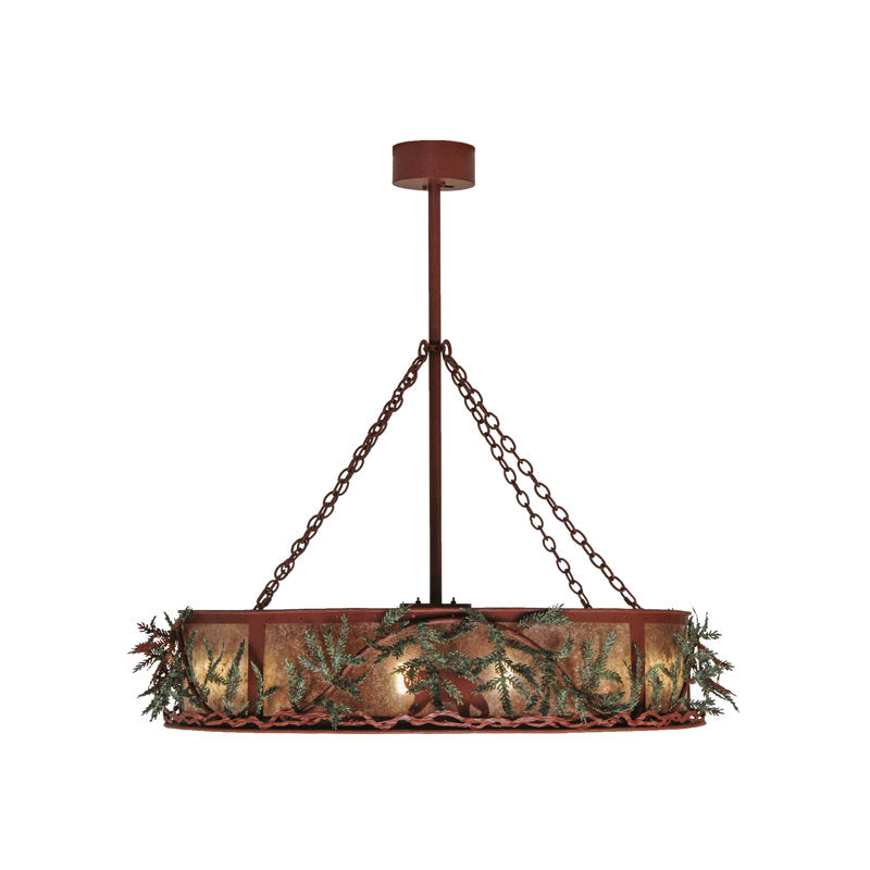 Rustic Lodge 12 - Light Chandelier