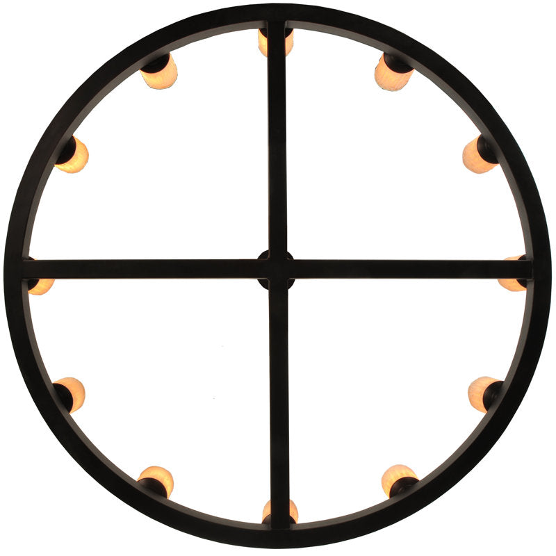 Rustic Lodge 12 - Light Chandelier