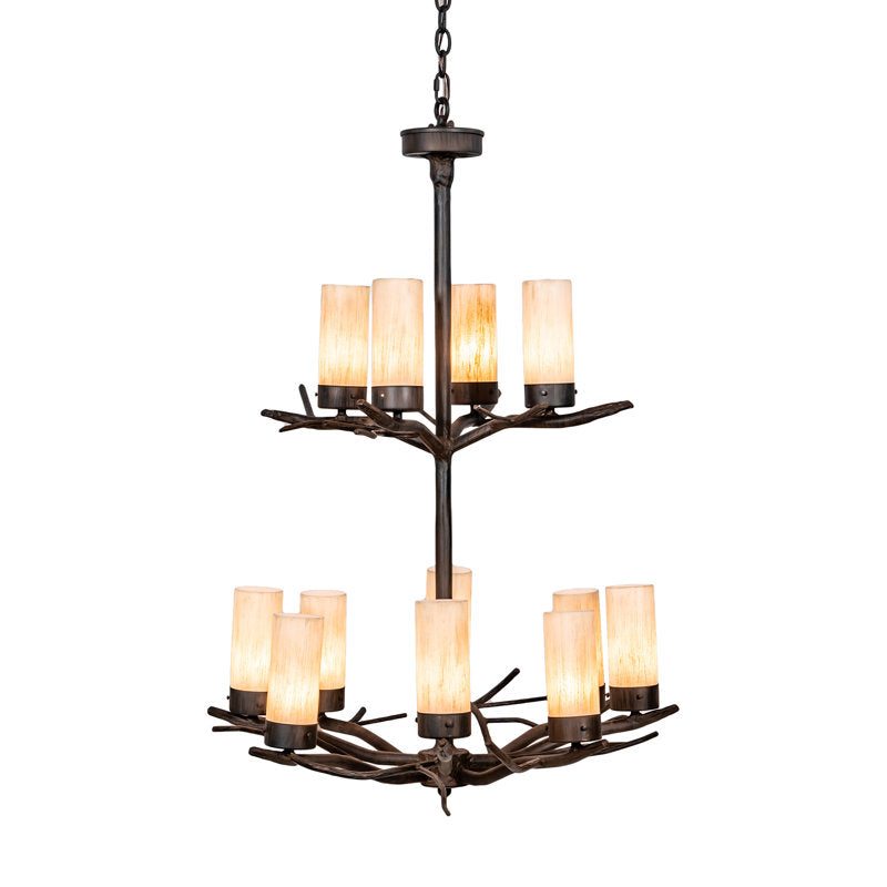 Rustic Lodge 12 - Light Chandelier