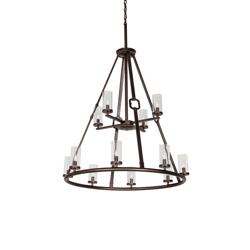 Rustic Lodge 12 - Light Chandelier