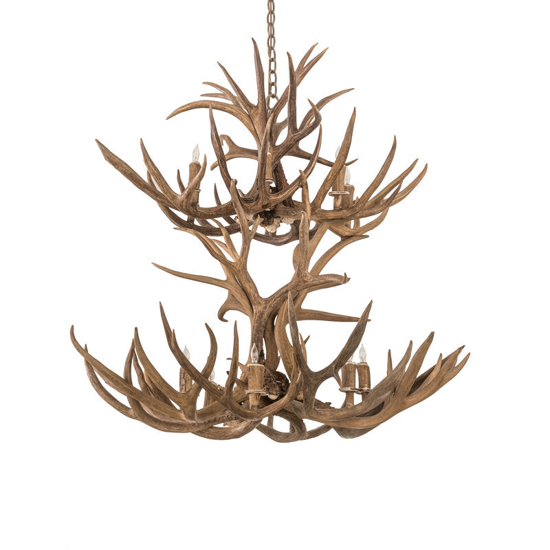 Rustic Lodge 12 - Light Chandelier