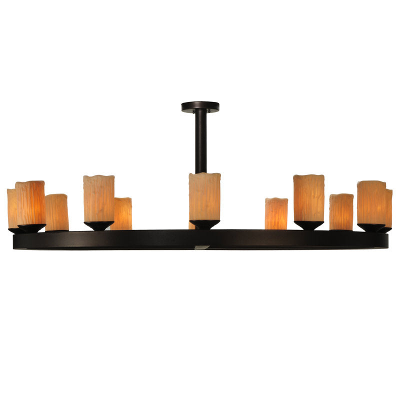 Rustic Lodge 12 - Light Chandelier