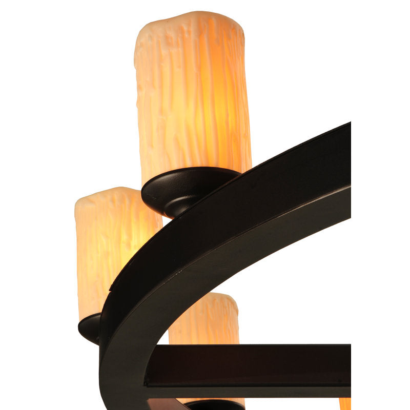 Rustic Lodge 12 - Light Chandelier