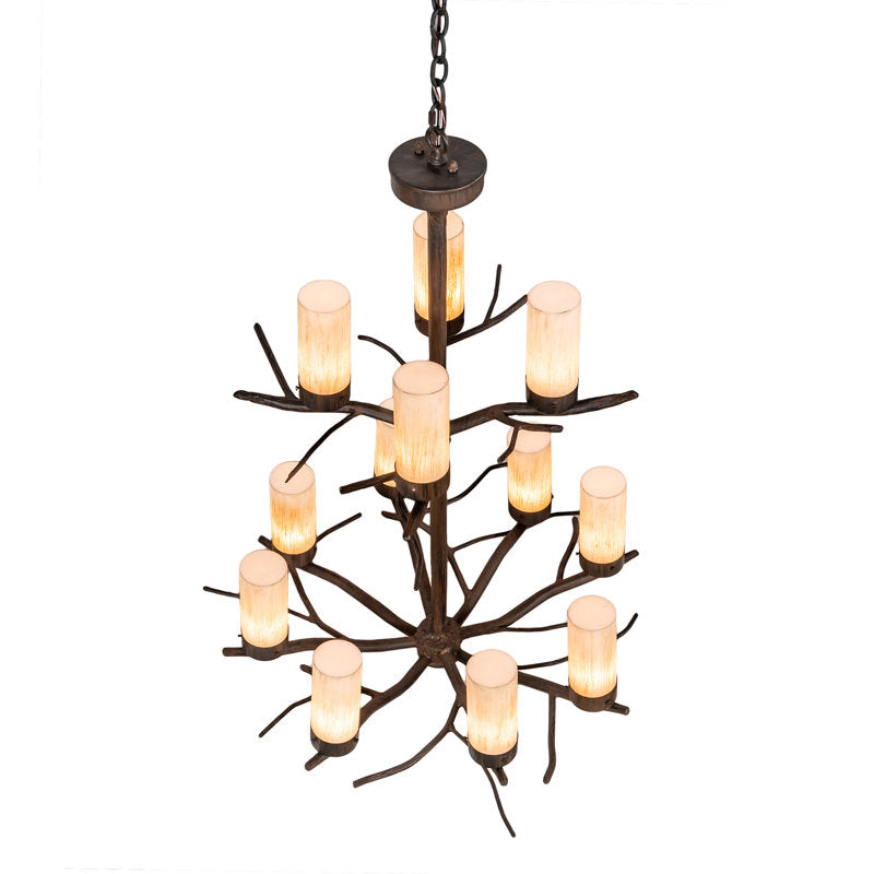 Rustic Lodge 12 - Light Chandelier