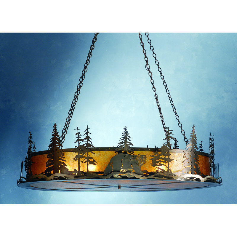 Rustic Lodge 12 - Light Pendant