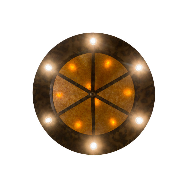 Rustic Lodge 14 - Light Chandelier