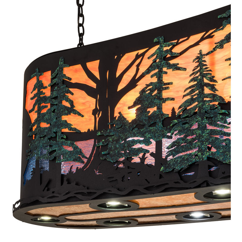 Rustic Lodge 14 - Light Pendant