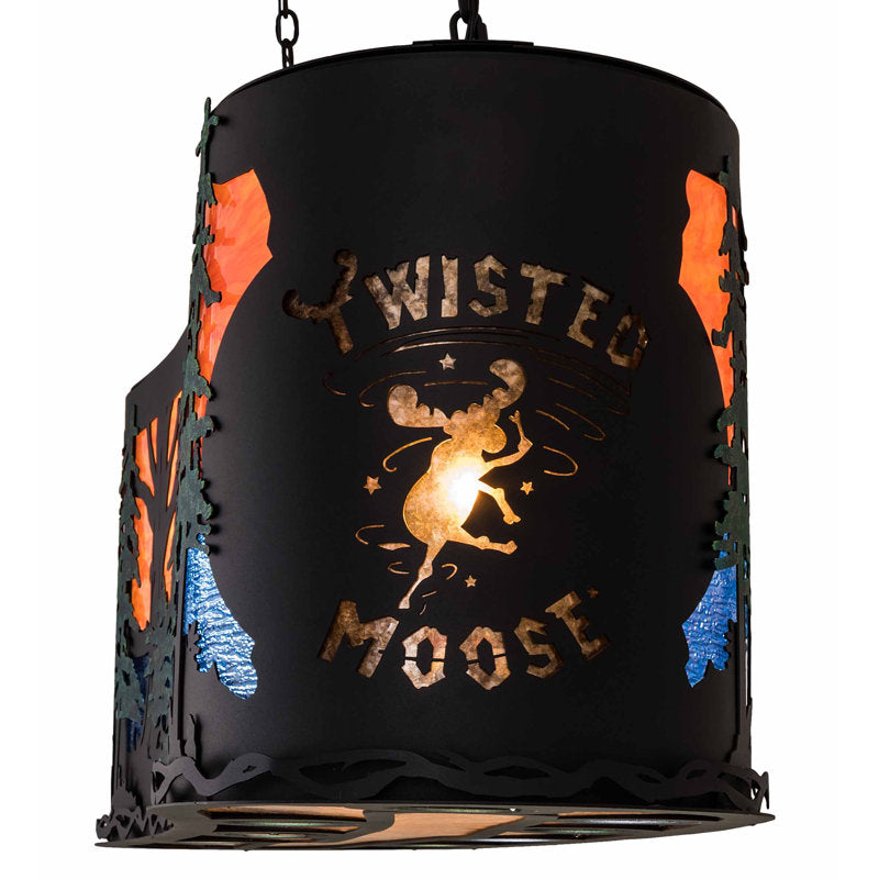 Rustic Lodge 14 - Light Pendant