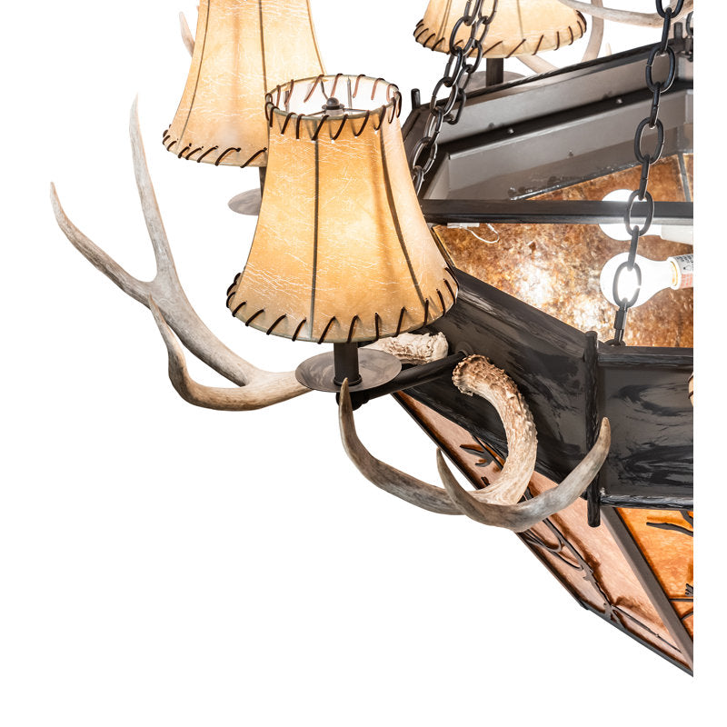 Rustic Lodge 16 - Light Chandelier
