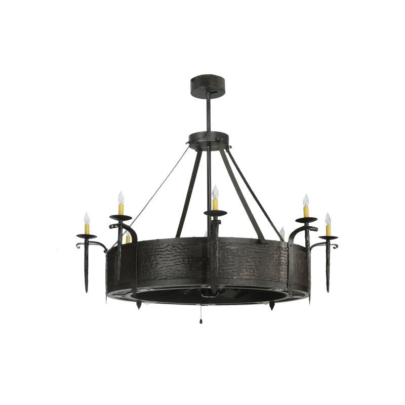 Rustic Lodge 16 - Light Chandelier