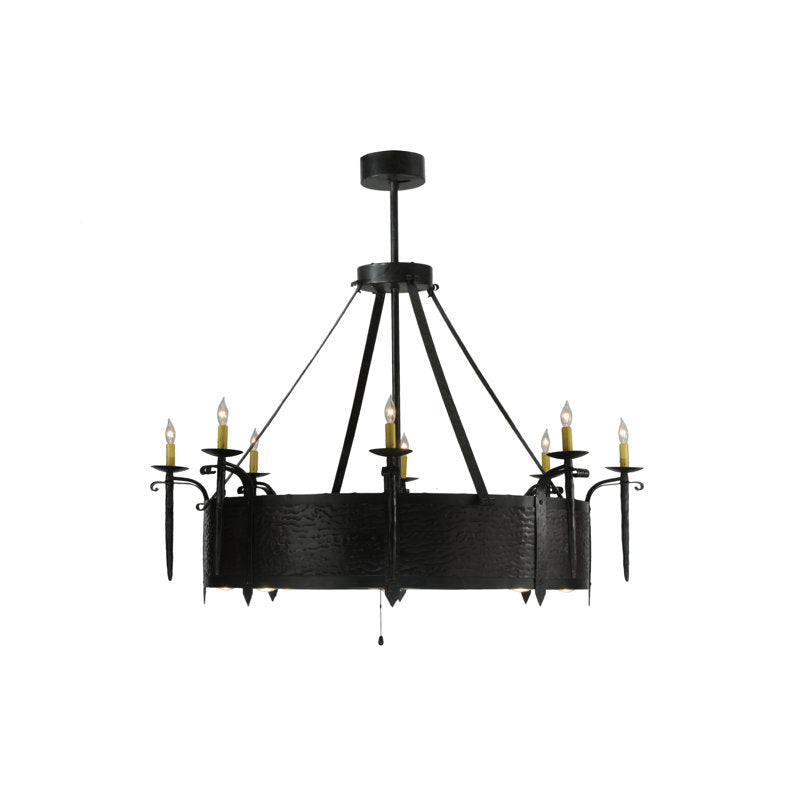 Rustic Lodge 16 - Light Chandelier