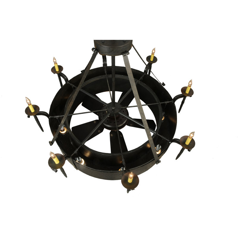 Rustic Lodge 16 - Light Chandelier