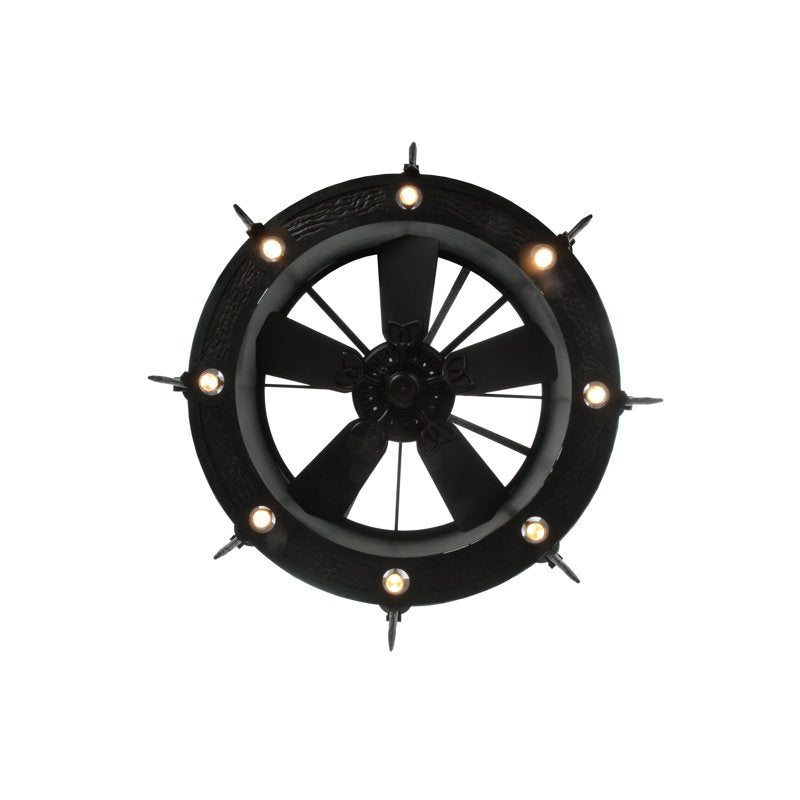 Rustic Lodge 16 - Light Chandelier