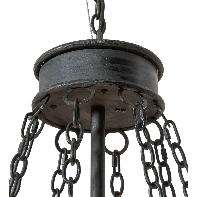 Rustic Lodge 16 - Light Chandelier