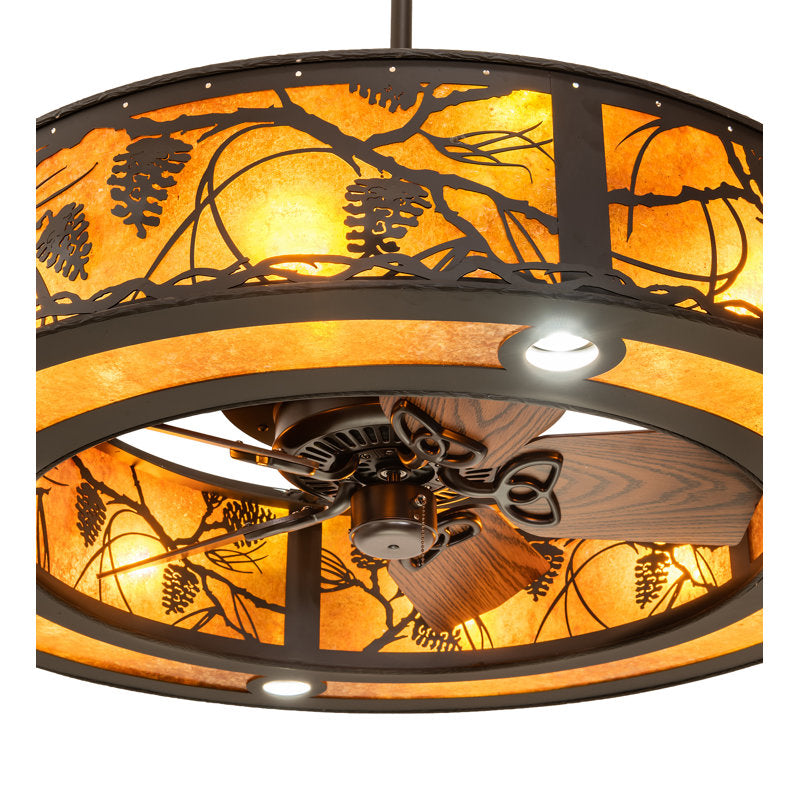 Rustic Lodge 16 - Light Chandelier