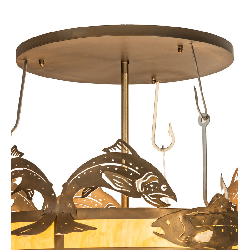 Rustic Lodge 18 - Light Chandelier