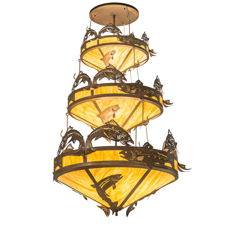 Rustic Lodge 18 - Light Chandelier