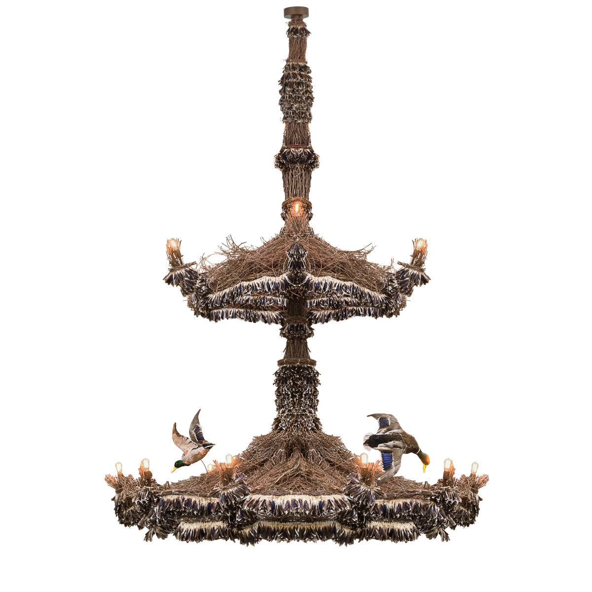 Rustic Lodge 18 - Light Chandelier