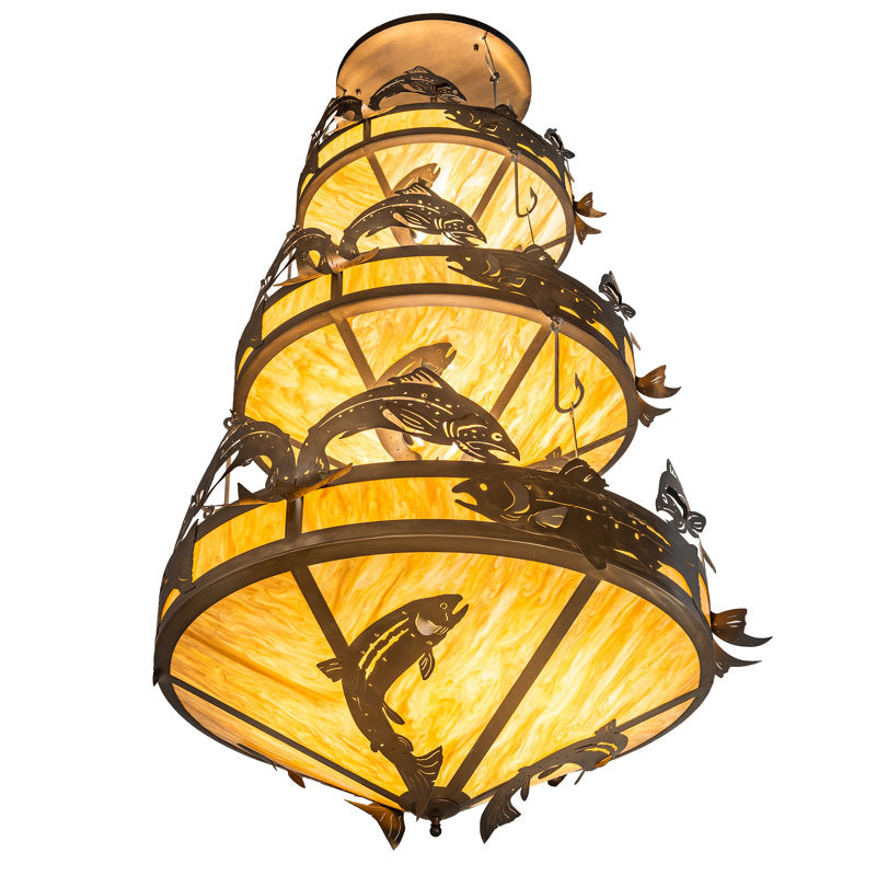 Rustic Lodge 18 - Light Chandelier