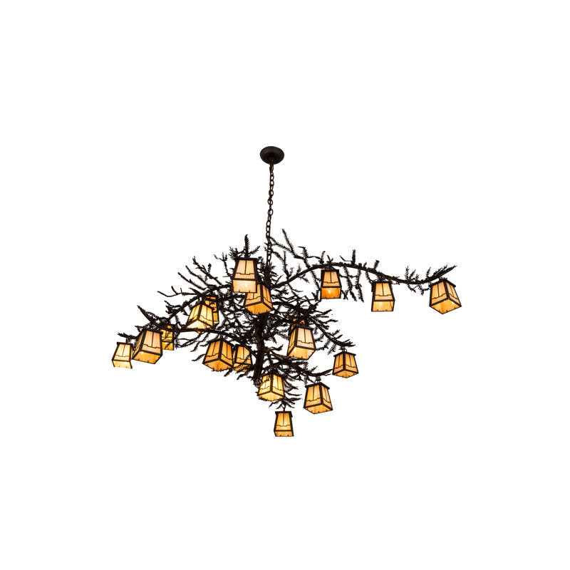 Rustic Lodge 18 - Light Chandelier