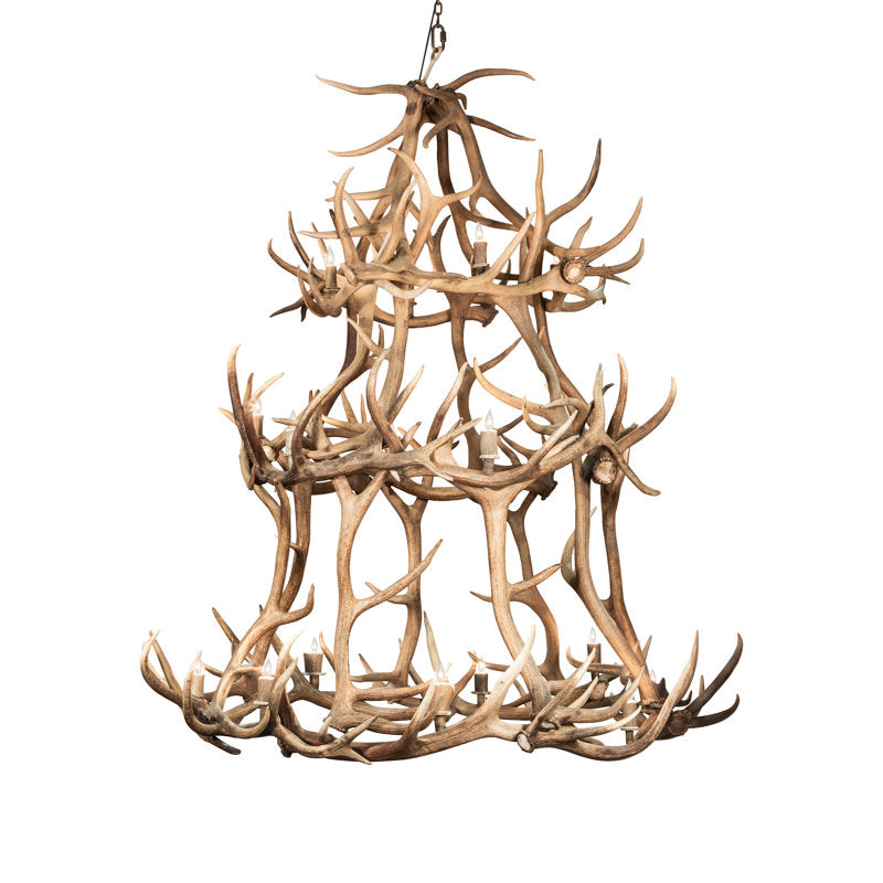 Rustic Lodge 18 - Light Chandelier