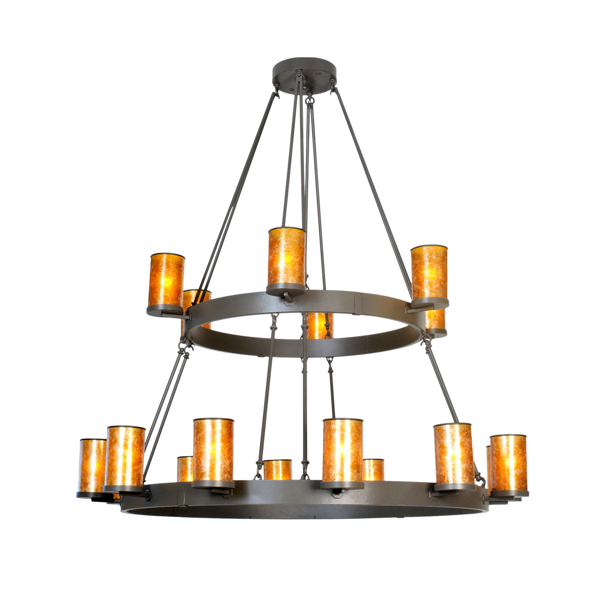 Rustic Lodge 18 - Light Chandelier
