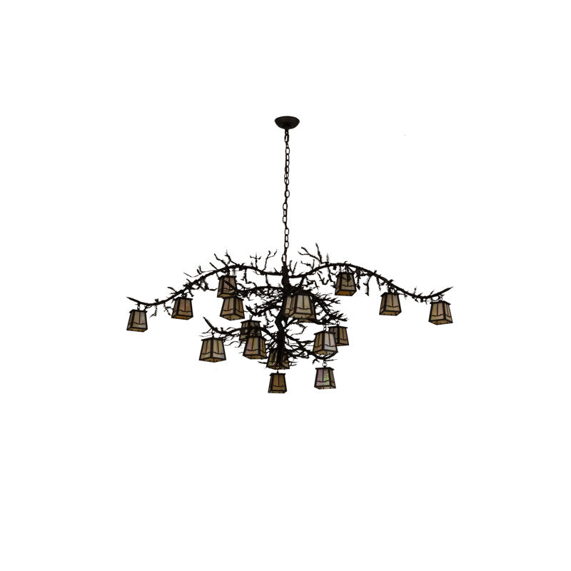 Rustic Lodge 18 - Light Chandelier