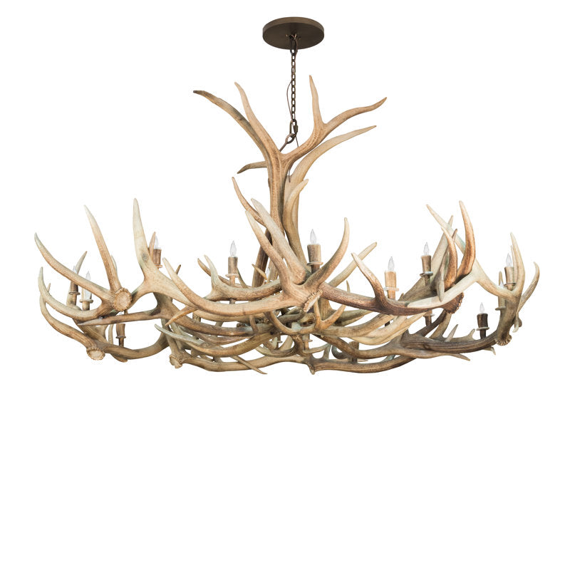 Rustic Lodge 18 - Light Chandelier