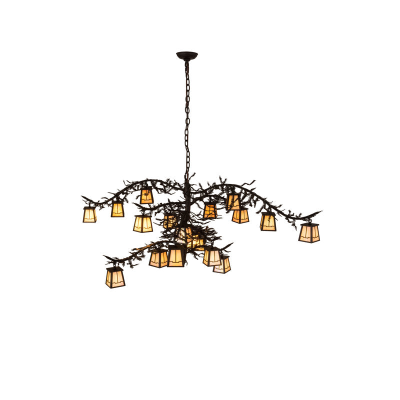 Rustic Lodge 18 - Light Chandelier
