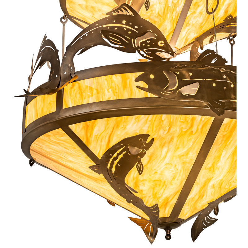 Rustic Lodge 18 - Light Chandelier