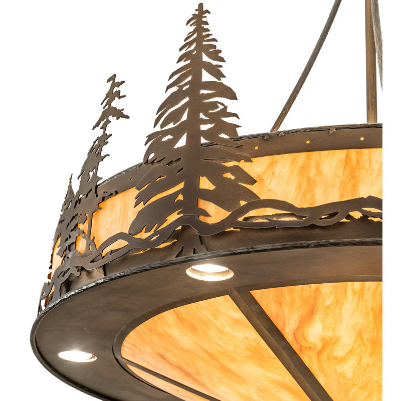 Rustic Lodge 18 - Light Pendant